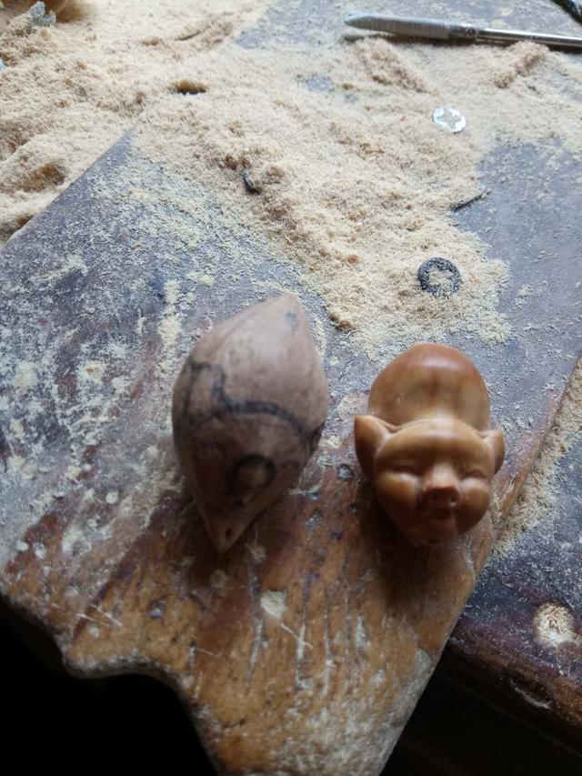 手工核雕流程图解