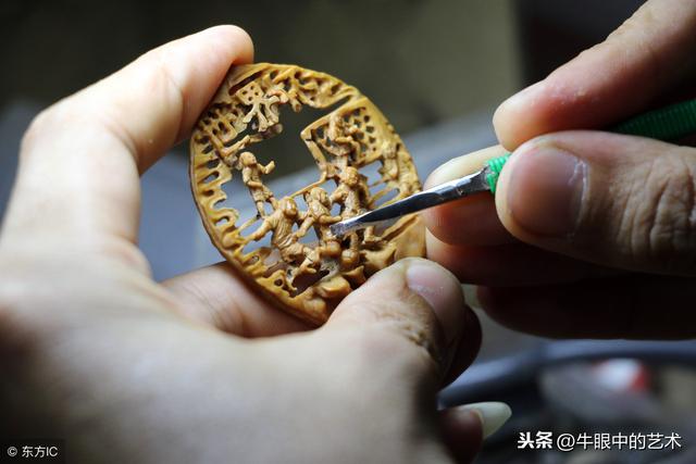 方寸之间见真功～核雕